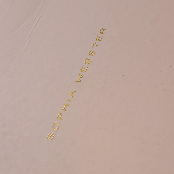 Sophia Webster Rainbow Evangeline Rhinestone Crystal Angel Wing Sandal Sz 40 - Picture 3 of 16